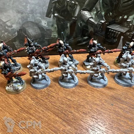 Описание картинки Old Dark Reapers (10 шт.) (литье+оригинал) от Shayen по цене 1 850руб | Свободный Рынок Миниатюр - СРМ