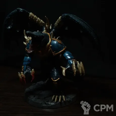 Описание картинки Daemon Prince (Демон принц) Тзинч\Тысячники от ismytnik по цене 300руб | Свободный Рынок Миниатюр - СРМ