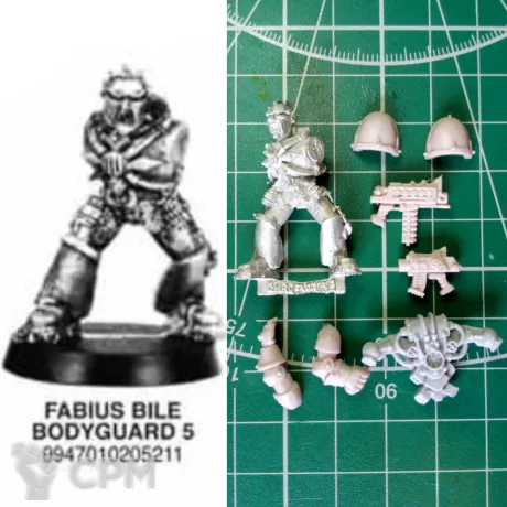 Описание картинки Fabius Bodyguard 5 (1999) от Stark Foundry по цене 355руб | Свободный Рынок Миниатюр - СРМ