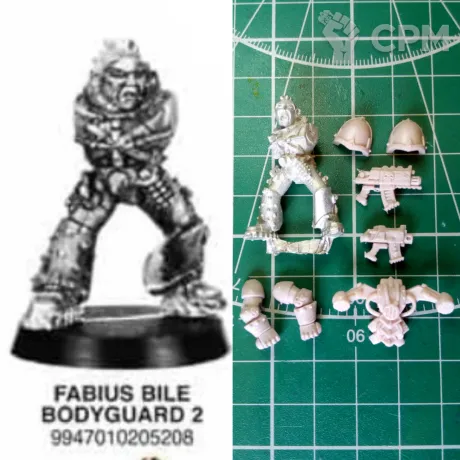 Описание картинки Fabius Bodyguard 2 (1999) от Stark Foundry по цене 355руб | Свободный Рынок Миниатюр - СРМ
