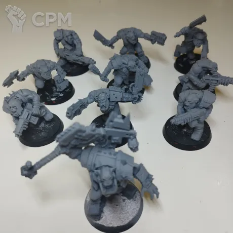 Описание картинки Ork Boyz от Vorrush  по цене 1 700руб | Свободный Рынок Миниатюр - СРМ