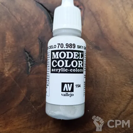 Описание картинки Vallejo Model Color 70.989 Sky Grey от Selena по цене 305руб | Свободный Рынок Миниатюр - СРМ