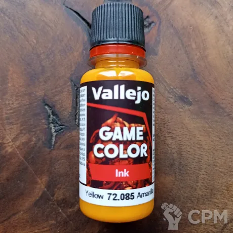 Описание картинки Vallejo Game Color Ink 72.085 Yellow от Selena по цене 290руб | Свободный Рынок Миниатюр - СРМ