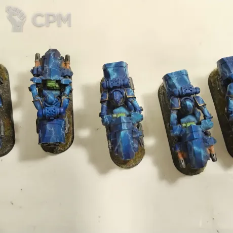 Описание картинки Legion MKIV Outrider Squadron night lords от Po345 по цене 6 000руб | Свободный Рынок Миниатюр - СРМ
