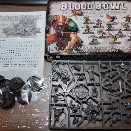 Описание картинки Skaven Blood Bowl Team – Skavenblight Scramblers от Darovaniye по цене 2 400руб | Свободный Рынок Миниатюр - СРМ