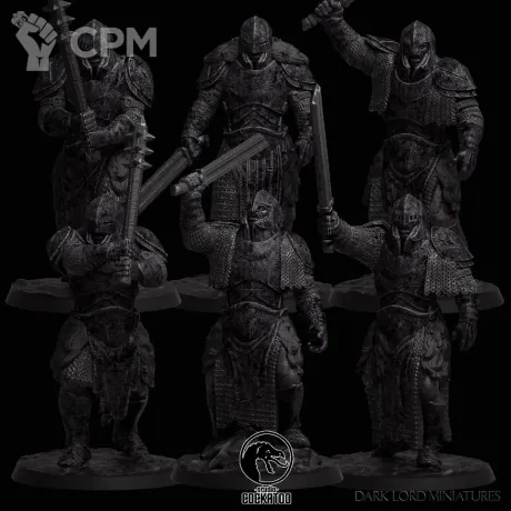 Описание картинки Mordor Orcs от Studio Cockatoo по цене 600руб | Свободный Рынок Миниатюр - СРМ