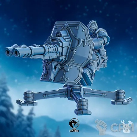 Описание картинки SW  Primaris Firestrike Servo-turret от Studio Cockatoo по цене 600руб | Свободный Рынок Миниатюр - СРМ