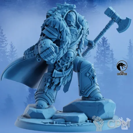 Описание картинки Logan Grimnar от Studio Cockatoo по цене 450руб | Свободный Рынок Миниатюр - СРМ