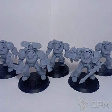 Описание картинки Deathwing Terminators #2 от Lazurith по цене 250руб | Свободный Рынок Миниатюр - СРМ