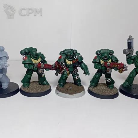 Описание картинки Intercessors #1 от Lazurith по цене 300руб | Свободный Рынок Миниатюр - СРМ