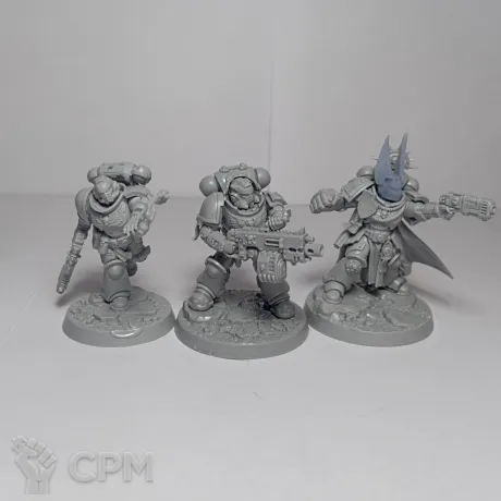 Описание картинки 4 бойца из КТ Спейс маринов от Lazurith по цене 200руб | Свободный Рынок Миниатюр - СРМ