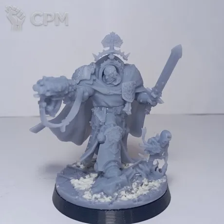 Описание картинки Belial, Grandmaster of Deathwing от Lazurith по цене 200руб | Свободный Рынок Миниатюр - СРМ