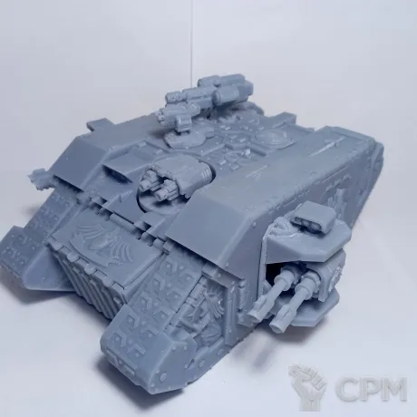 Описание картинки Dark Angels Land Raider от Lazurith по цене 500руб | Свободный Рынок Миниатюр - СРМ