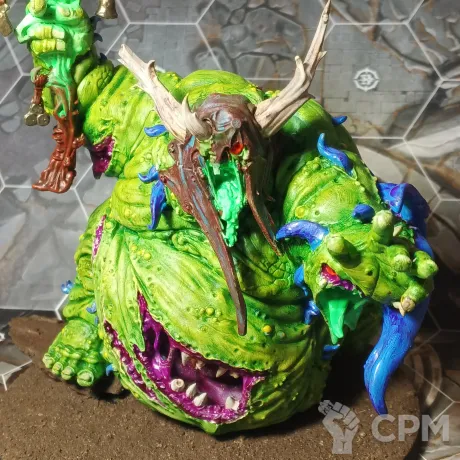 Описание картинки Rotigus Great Unclean One от Alarik по цене 3 000руб | Свободный Рынок Миниатюр - СРМ