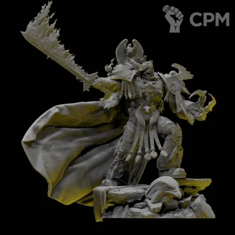 Описание картинки Emperor of mankind от Три Ди Принт по цене 7 000руб | Свободный Рынок Миниатюр - СРМ
