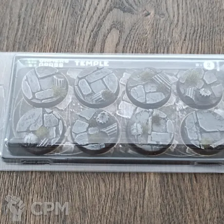 Описание картинки Gamers Grass, Temple Bases, Round 32mm (x8) от Darroan по цене 2 500руб | Свободный Рынок Миниатюр - СРМ