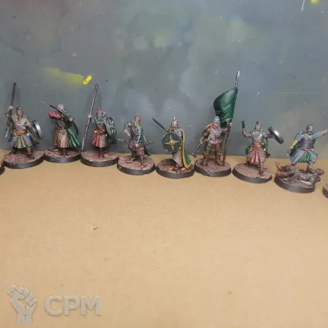 Описание картинки Warriors of Rohan от @Avdohaprint по цене 3 000руб | Свободный Рынок Миниатюр - СРМ