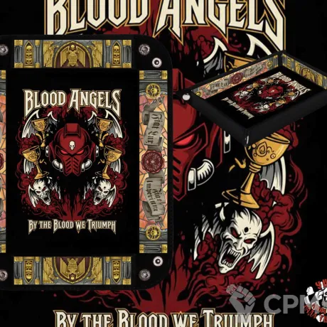 Описание картинки Дайстрей Blood Angels от у Васи по цене 1 800руб | Свободный Рынок Миниатюр - СРМ