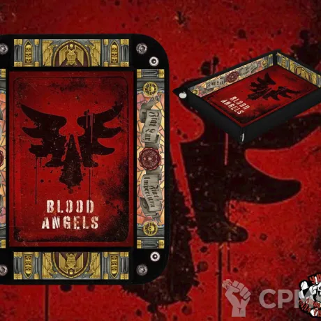 Описание картинки Дайстрей Blood Angels от у Васи по цене 1 800руб | Свободный Рынок Миниатюр - СРМ