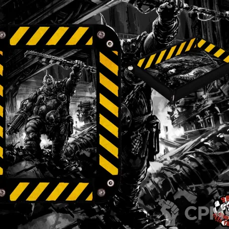 Описание картинки Дайстрей Necromunda от у Васи по цене 1 800руб | Свободный Рынок Миниатюр - СРМ
