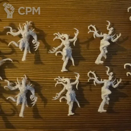 Описание картинки Accursed Cultists от  по цене 500руб | Свободный Рынок Миниатюр - СРМ