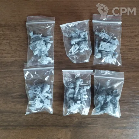 Описание картинки Spectral Spinners Squad (Warp spiders) от Vladimir Russkikh по цене 2 300руб | Свободный Рынок Миниатюр - СРМ