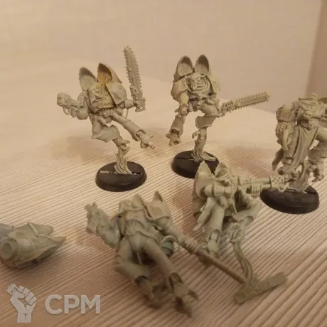 Описание картинки Chaos Space Marine Raptors Citadel Finecast от Ar4i по цене 7 000руб | Свободный Рынок Миниатюр - СРМ