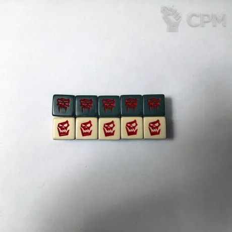Описание картинки Gork and Mork Dice Set (10 кубов) от Multiplex по цене 4 000руб | Свободный Рынок Миниатюр - СРМ