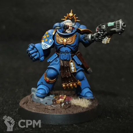 Описание картинки Space Marines: Lieutenant от mantihorus1 по цене 4 000руб | Свободный Рынок Миниатюр - СРМ