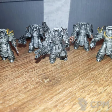 Описание картинки Cataphractii Terminator Squad от Inzer1509 по цене 470руб | Свободный Рынок Миниатюр - СРМ