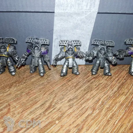 Описание картинки Iron warriors terminators от Inzer1509 по цене 450руб | Свободный Рынок Миниатюр - СРМ