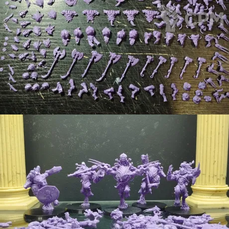 Описание картинки space wolves wulfen от VsePrah по цене 1 900руб | Свободный Рынок Миниатюр - СРМ
