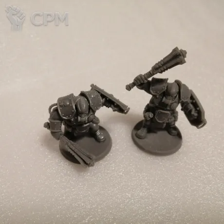 Описание картинки 2 Ogryns/Bullgryns (3d-печать) от ORCHEY по цене 100руб | Свободный Рынок Миниатюр - СРМ