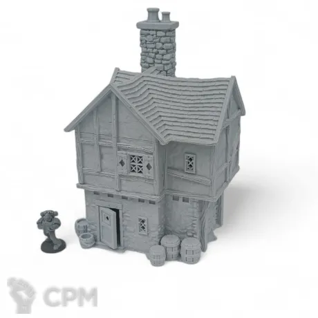 Описание картинки Дом Бриарвуда №1 - Фэнтези Террейн от Terrain Print по цене 1 500руб | Свободный Рынок Миниатюр - СРМ