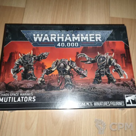 Описание картинки CHAOS SPACE MARINES: MUTILATORS от GLOM по цене 6 000руб | Свободный Рынок Миниатюр - СРМ