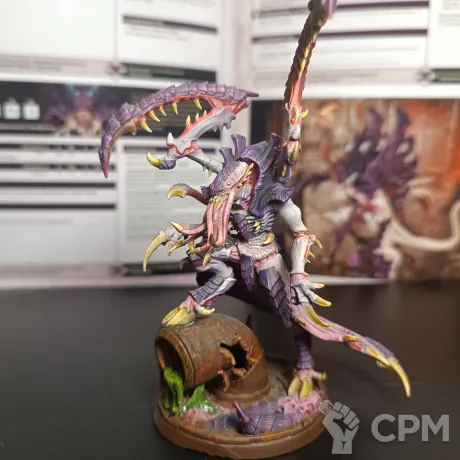 Описание картинки Tyranids Deathleaper от Coolbrush по цене 5 600руб | Свободный Рынок Миниатюр - СРМ