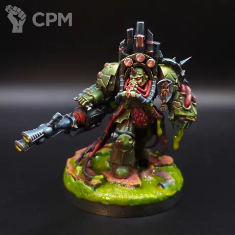 Описание картинки Lord of Virulence Death guard от Fat_Toxic_Alpaca по цене 8 000руб | Свободный Рынок Миниатюр - СРМ