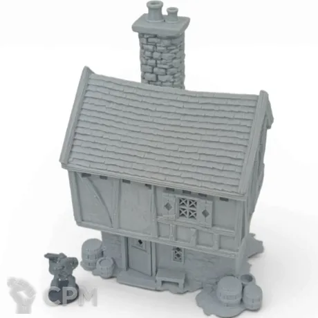 Описание картинки Дом Бриарвуда №3 - Фэнтези Террейн от Terrain Print по цене 1 500руб | Свободный Рынок Миниатюр - СРМ