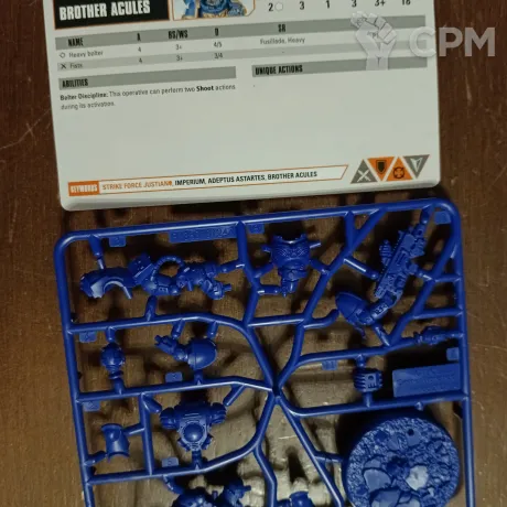 Описание картинки Brother Acules Heavy Intersessor Space marine heroes оригинал от Orc по цене 1 140руб | Свободный Рынок Миниатюр - СРМ