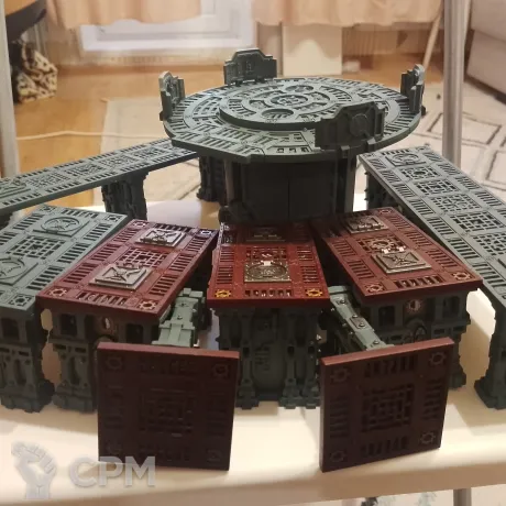 Описание картинки Террейн Kill team Bheta Decima от Voltest387 по цене 10 000руб | Свободный Рынок Миниатюр - СРМ