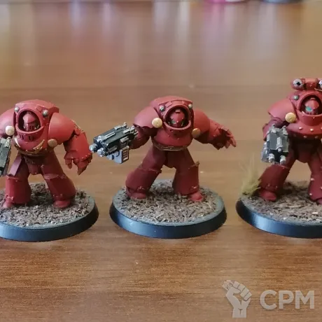 Описание картинки Tartaros terminators squad от Ринат по цене 2 000руб | Свободный Рынок Миниатюр - СРМ