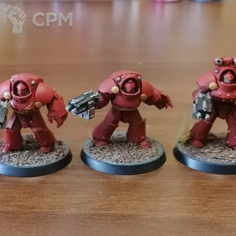 Описание картинки Tartaros terminators squad от Ринат по цене 2 000руб | Свободный Рынок Миниатюр - СРМ