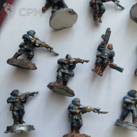 Описание картинки Cadian shock Troops от Beleshek по цене 1 150руб | Свободный Рынок Миниатюр - СРМ
