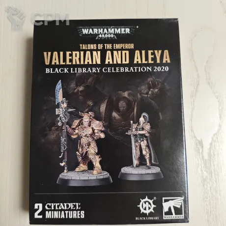 Описание картинки Talons of The Emperor: Valerian and Aleya от BerserkMGN по цене 6 200руб | Свободный Рынок Миниатюр - СРМ