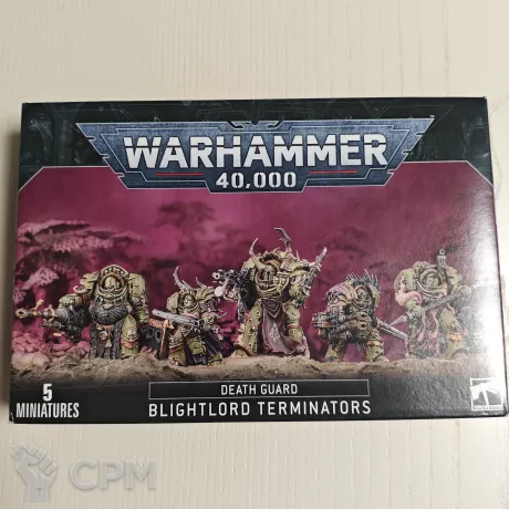 Описание картинки Death Guard: Blightlord Terminators от BerserkMGN по цене 5 000руб | Свободный Рынок Миниатюр - СРМ
