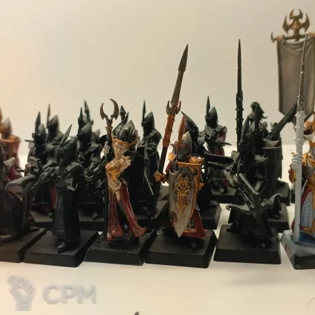 Описание картинки Dark Elves Dreadspears от Rayadarian по цене 6 000руб | Свободный Рынок Миниатюр - СРМ