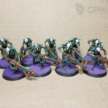 Описание картинки Necron Warriors от Subedei по цене 1 000руб | Свободный Рынок Миниатюр - СРМ
