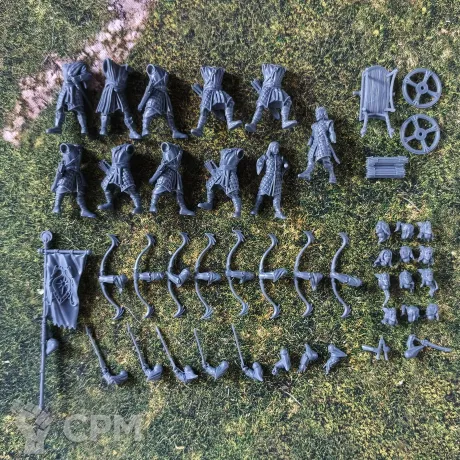 Описание картинки Elven Archers (Imperial Kindred Archers) от _Revan по цене 900руб | Свободный Рынок Миниатюр - СРМ