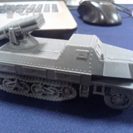Описание картинки Panzerwerfer 42 Auf.Sf от Кутх по цене 600руб | Свободный Рынок Миниатюр - СРМ