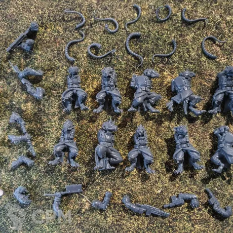 Описание картинки Corrupted Guard Raticus от _Revan по цене 750руб | Свободный Рынок Миниатюр - СРМ